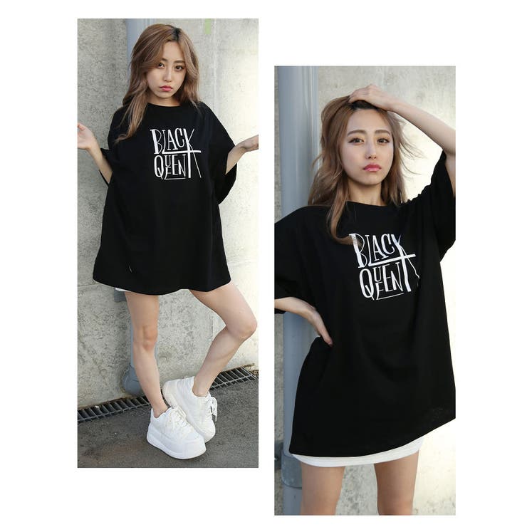 BLACKQUEENTシャツ【ちゃんかお / AMI着用】grady[品番：BCQW1876273