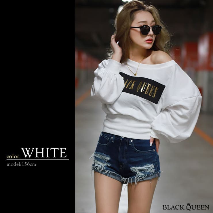 ウエスト リブ ゴールドロゴ 品番 qw Black Queen ブラッククイーン のレディース ファッション通販 Shoplist ショップリスト