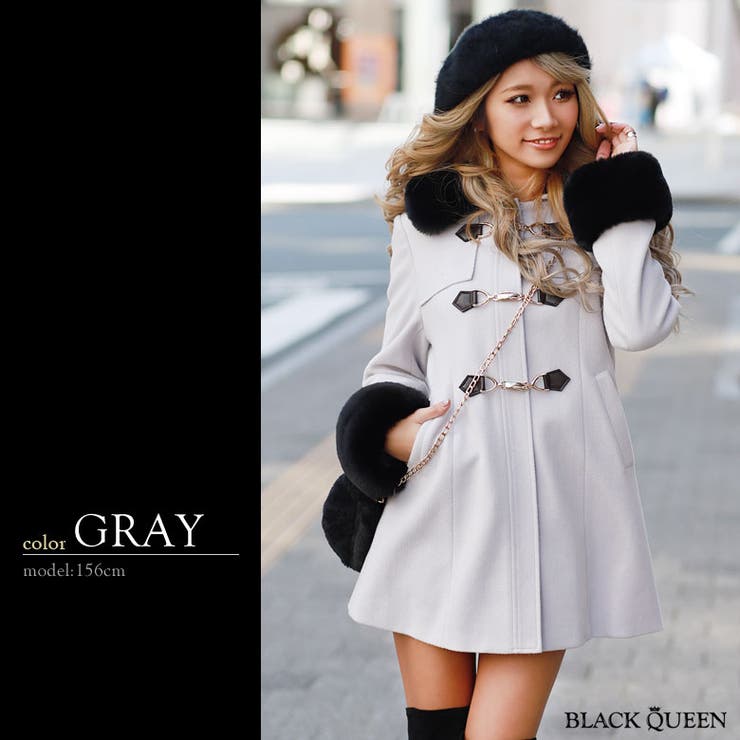 ギャル ダッフルコート レディース 品番 qw Black Queen ブラッククイーン のレディースファッション通販 Shoplist ショップリスト