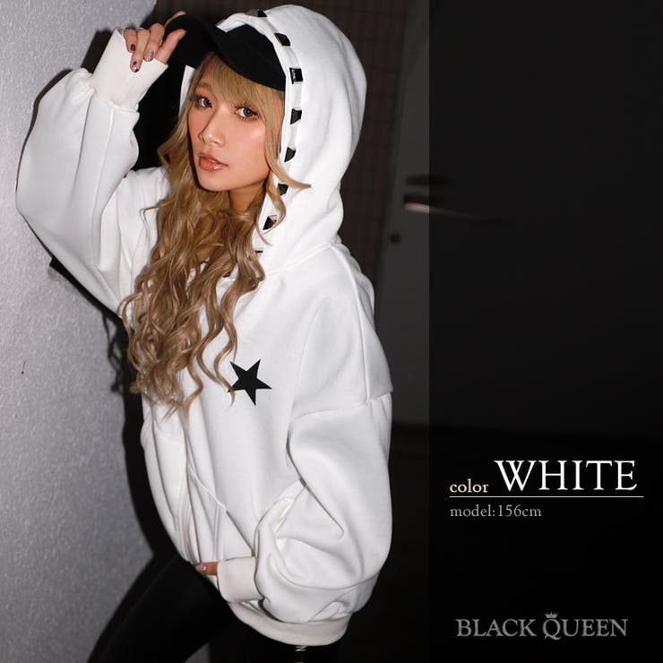 ギャル パーカー レディース 品番 qw Black Queen ブラッククイーン のレディースファッション 通販 Shoplist ショップリスト