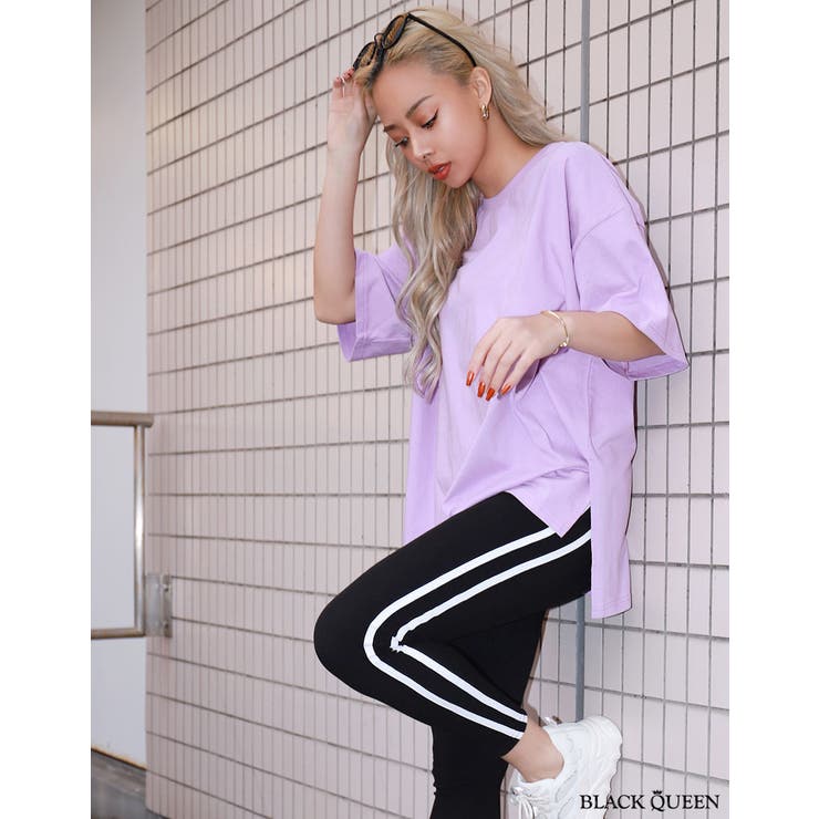 黒レギンスと薄紫タンクトップセット 冬のランニングコーデ / MIWA / NERGY ｜J'aDoRe JUN ONLINE