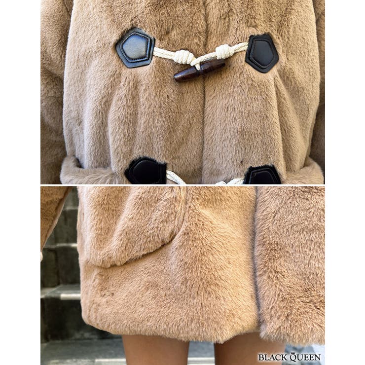 アニマルフーディーファーコート【ちゃんかお着用】mavily[品番