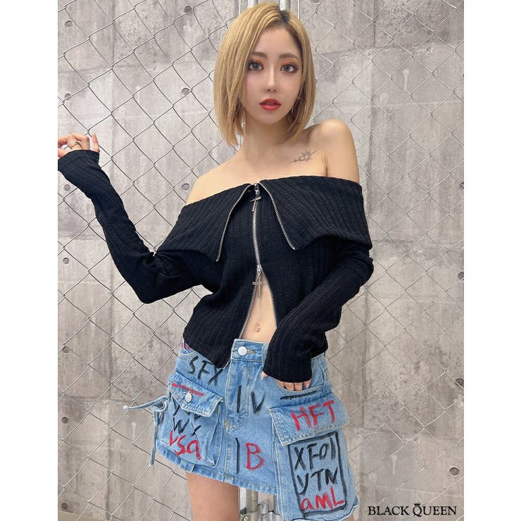 【新作入荷!!】  ギャル服 ギャル ファッション[品番：BCQW1876763]｜BLACK QUEEN パンツ