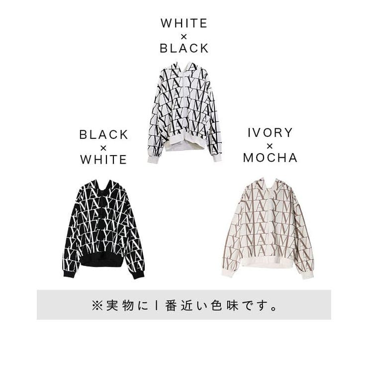 総ロゴZIPパーカー【藤木そら着用】mavily[品番：BCQW1876121