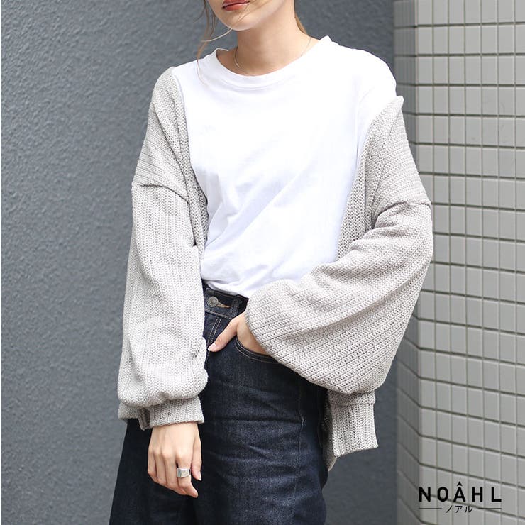 ニットカーディガン 品番 qw Noahl ノアル のレディースファッション通販 Shoplist ショップリスト