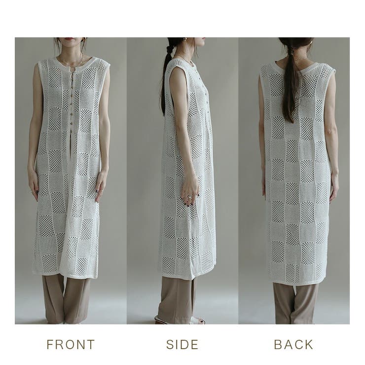 2wayメッシュワンピース[品番：BCQW1875737]｜NOAHL（ノアル）の
