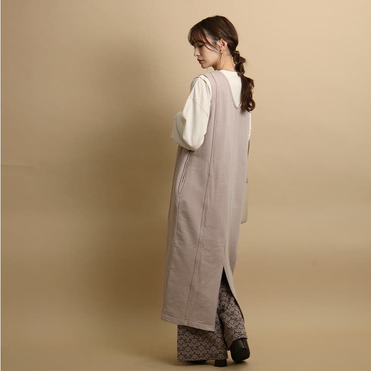 深vネックスウェットワンピース 品番 qw Noahl ノアル のレディースファッション通販 Shoplist ショップリスト