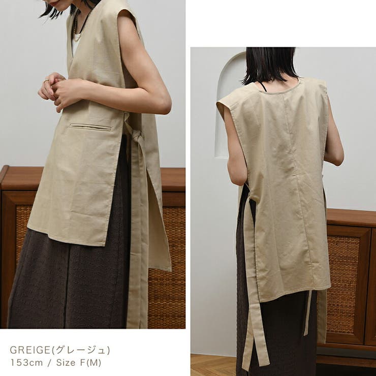 リネンサイドリボンジレ【2023S/S  NEW】[品番：BCQW1876410]｜NOAHL（ノアル）のレディースファッション通販｜SHOPLIST（ショップリスト）