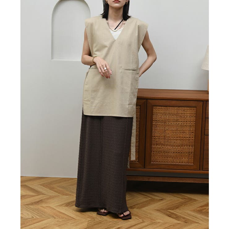 リネンサイドリボンジレ【2023S/S  NEW】[品番：BCQW1876410]｜NOAHL（ノアル）のレディースファッション通販｜SHOPLIST（ショップリスト）