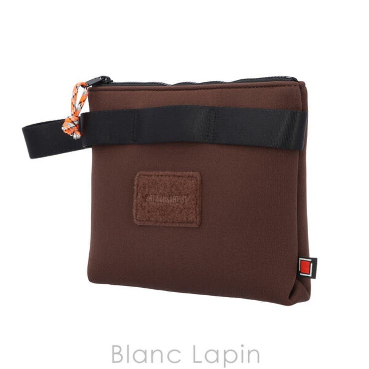 アルティザン＆アーティスト ループ付き薄マチポーチ ラージ | BLANC LAPIN | 詳細画像1 