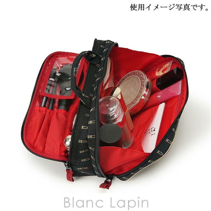 アルティザン＆アーティスト 大きめサイズのスロープシェイプ ポーチ | BLANC LAPIN | 詳細画像5 