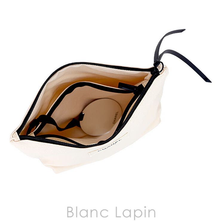 シャネル ミラー付きフラットポーチ #ベージュ[品番：BLAE0025214