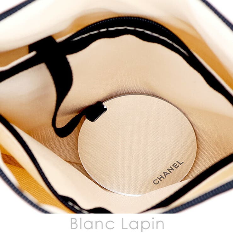 シャネル ミラー付きフラットポーチ #ベージュ[品番：BLAE0025214