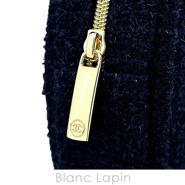 シャネル ラウンドコスメポーチ スノーフレーク #ブラック | BLANC LAPIN | 詳細画像6 