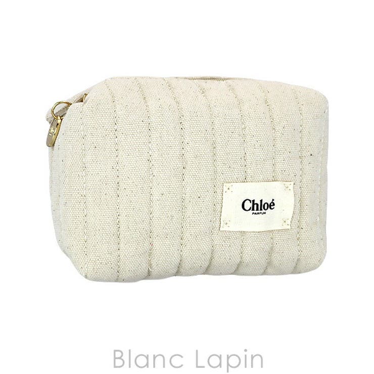 クロエ コスメポーチ #ベージュ[品番：BLAE0021576]｜BLANC LAPIN 