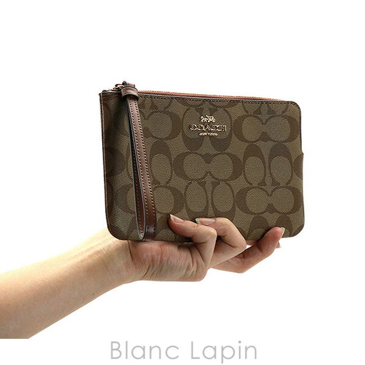 コーチ COACH ラージコーナージップリストレット[品番