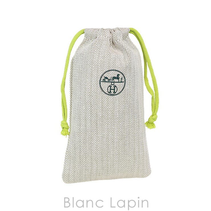 エルメス 巾着ポーチ #グリーン | BLANC LAPIN | 詳細画像1 