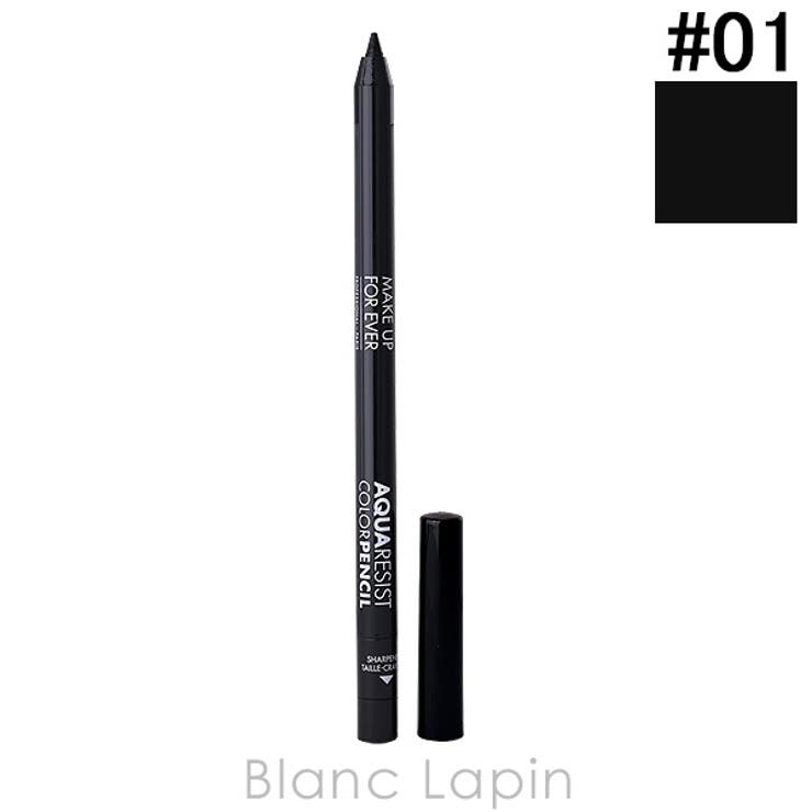 メイクアップフォーエバー アクアレジストカラーペンシル #01 | BLANC LAPIN | 詳細画像1 