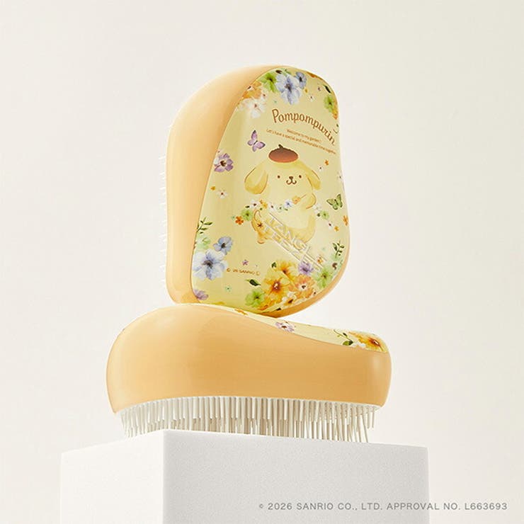 タングルティーザー コンパクトスタイラー ポムポムプリン フラワーパーティー | BLANC LAPIN | 詳細画像5 