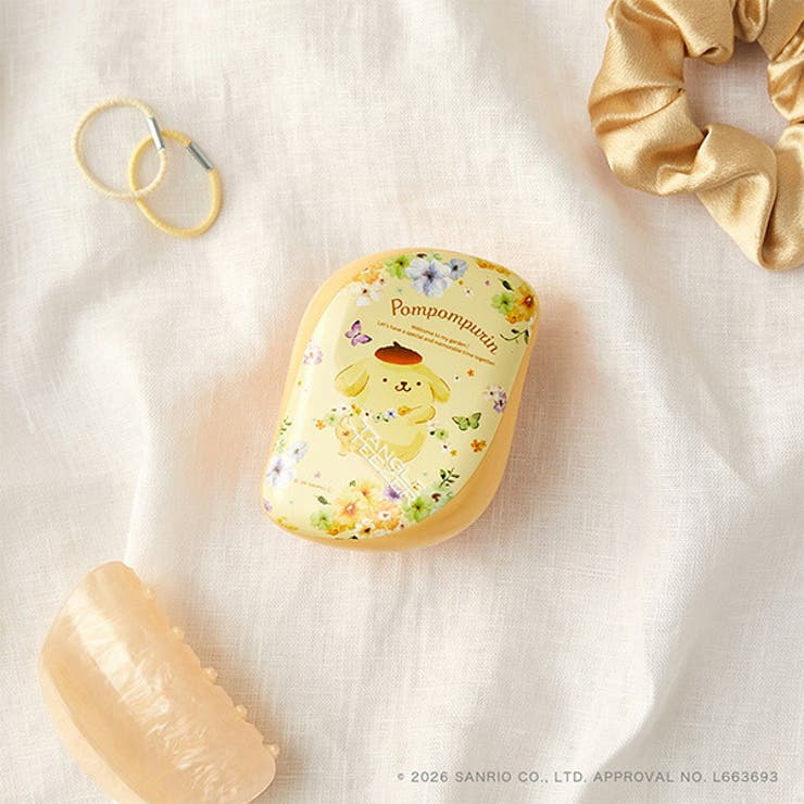 タングルティーザー コンパクトスタイラー ポムポムプリン フラワーパーティー | BLANC LAPIN | 詳細画像6 