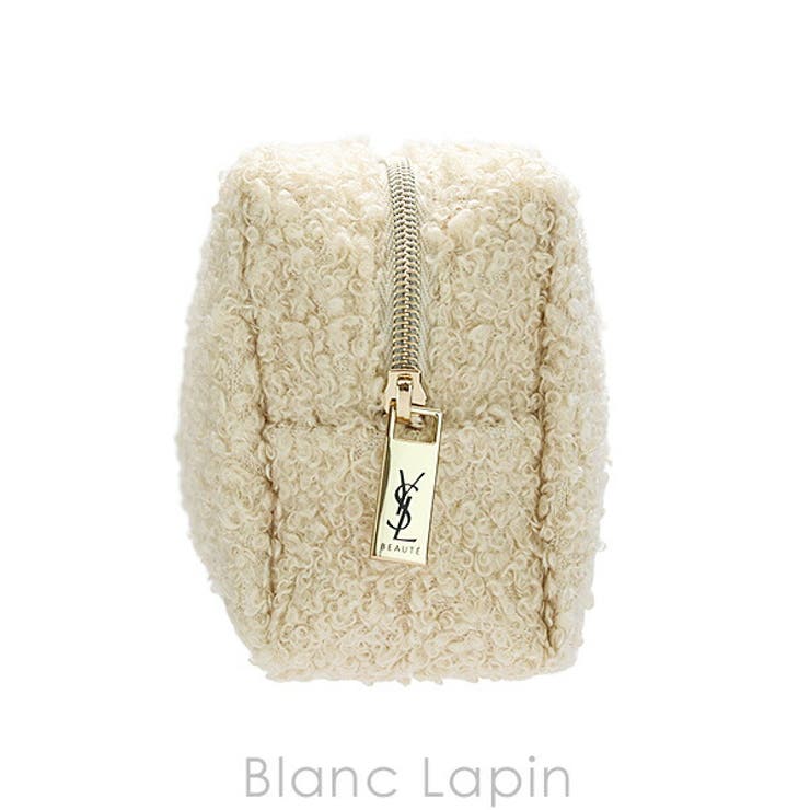 イヴサンローラン スモールテクスチャードポーチ #ベージュ | BLANC LAPIN | 詳細画像3 