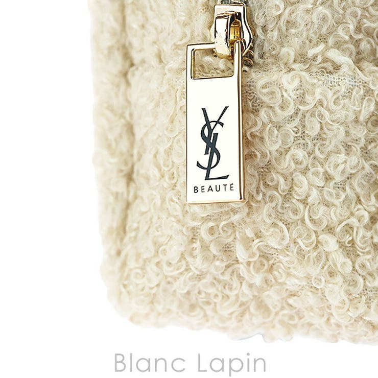 イヴサンローラン スモールテクスチャードポーチ #ベージュ | BLANC LAPIN | 詳細画像6 