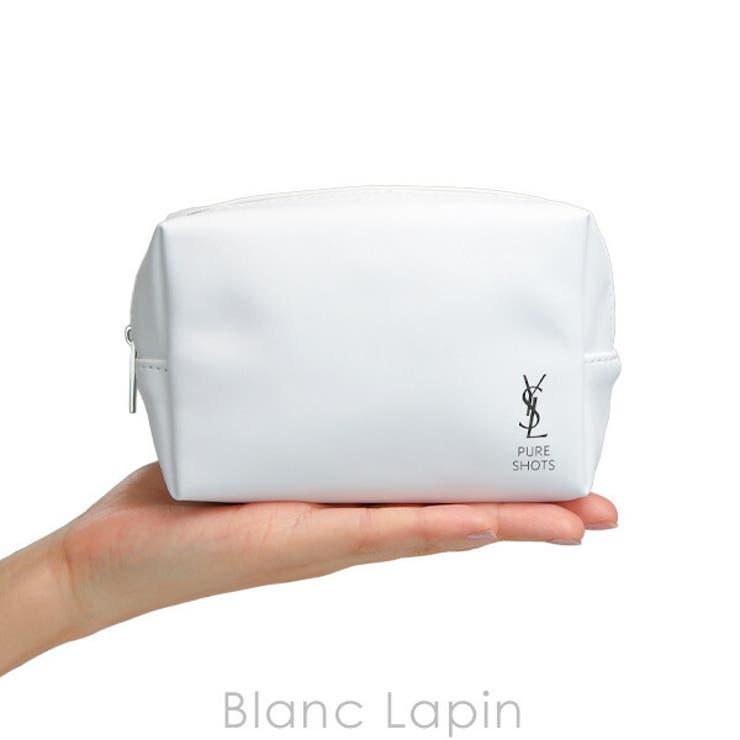 イヴサンローラン コスメポーチピュアショット #ホワイト | BLANC LAPIN | 詳細画像2 