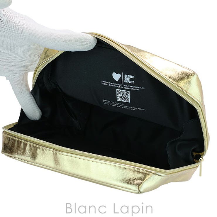 イヴサンローラン コスメポーチ #ゴールド | BLANC LAPIN | 詳細画像5 