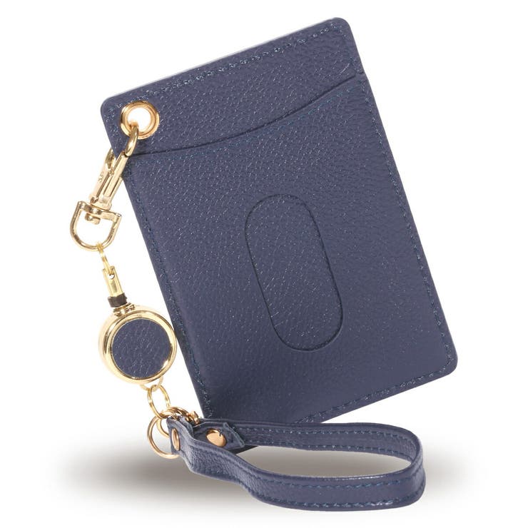 定期入れ リール付き パスケース 品番 Aetb Blue Sincere ブルーシンシア のレディースファッション通販 Shoplist ショップリスト