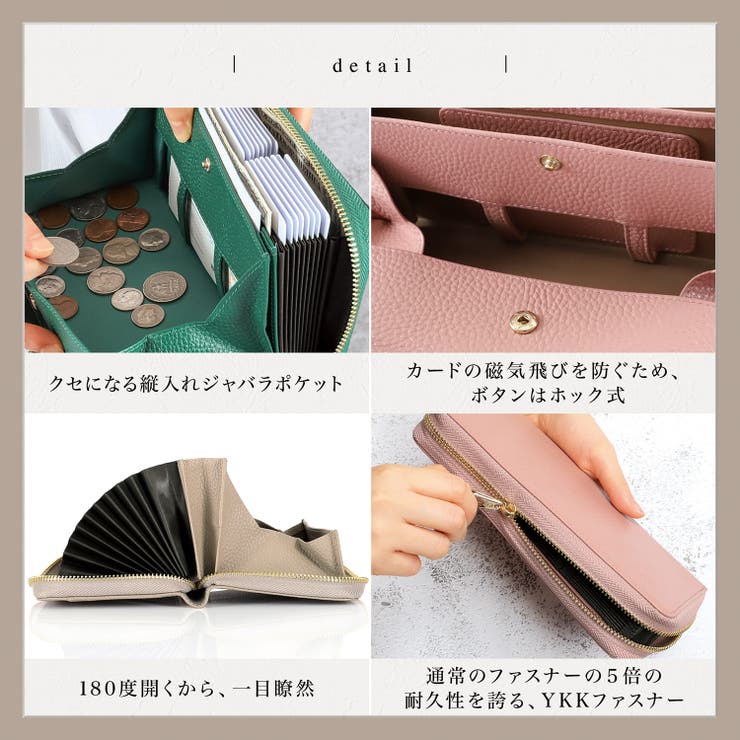 レザーウォレット革財布 カード入れハンドメイドred beard 長
