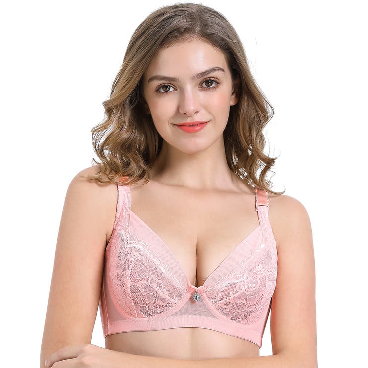 ピンク | ブラジャー 大きいサイズ ブラ | Blue style