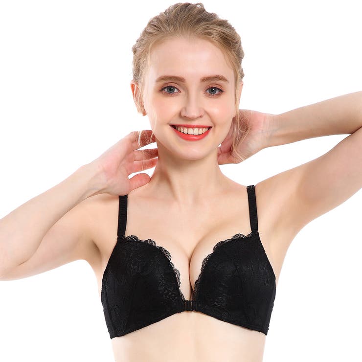 ブラジャー フロントホック ノンワイヤー | Blue style | 詳細画像7 