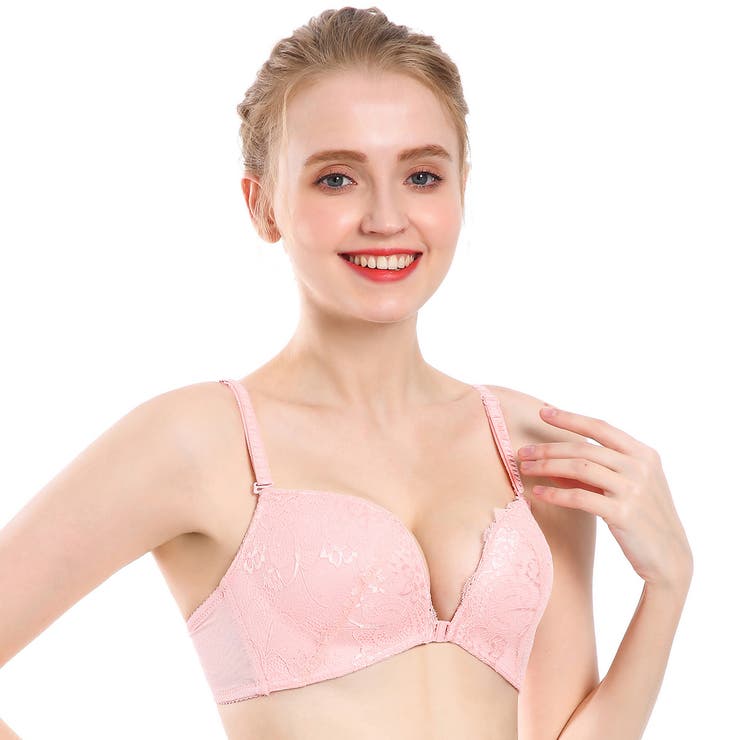 ブラジャー フロントホック ノンワイヤー | Blue style | 詳細画像14 