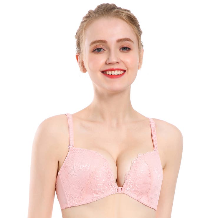 ブラジャー フロントホック ノンワイヤー | Blue style | 詳細画像9 