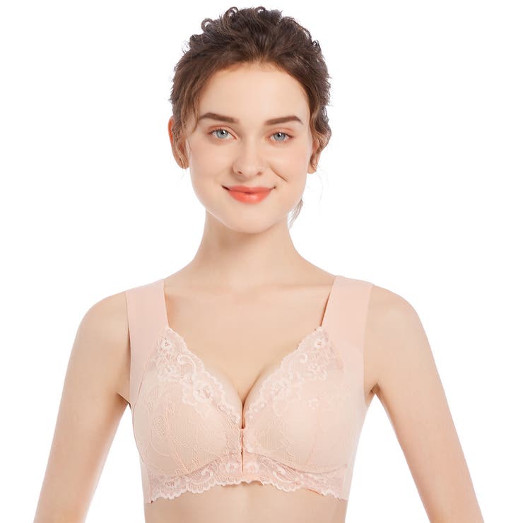 ベージュ | ブラジャー フロントホック ナイトブラ | Blue style