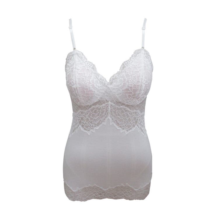 オフホワイト | 【Bon Revaire】【日本製】100双綿フライス生地仕様の人気インナーシリ… | 神戸発ランジェリーショップ bon-KOBE 