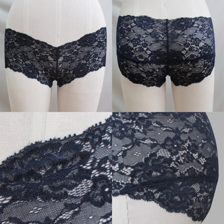 【Bon Revaire】【日本製】ソフトで肌触りが優しい花柄ストレッチレースシ… | 神戸発ランジェリーショップ bon-KOBE  | 詳細画像4 