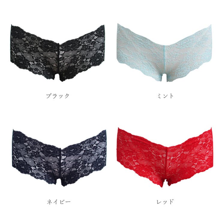 【Bon Revaire】【日本製】ソフトで肌触りが優しい花柄ストレッチレースシ… | 神戸発ランジェリーショップ bon-KOBE  | 詳細画像6 