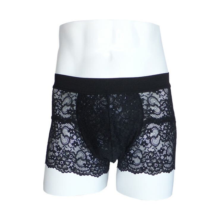 【REVEC】ソフトで肌触りが優しい花柄ストレッチレース シリーズ ボクサーパン… | 神戸発ランジェリーショップ bon-KOBE  | 詳細画像9 