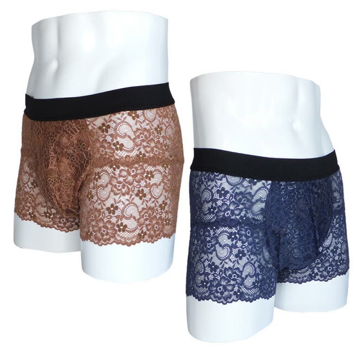 【REVEC】ソフトで肌触りが優しい花柄ストレッチレース シリーズ ボクサーパン… | 神戸発ランジェリーショップ bon-KOBE  | 詳細画像10 
