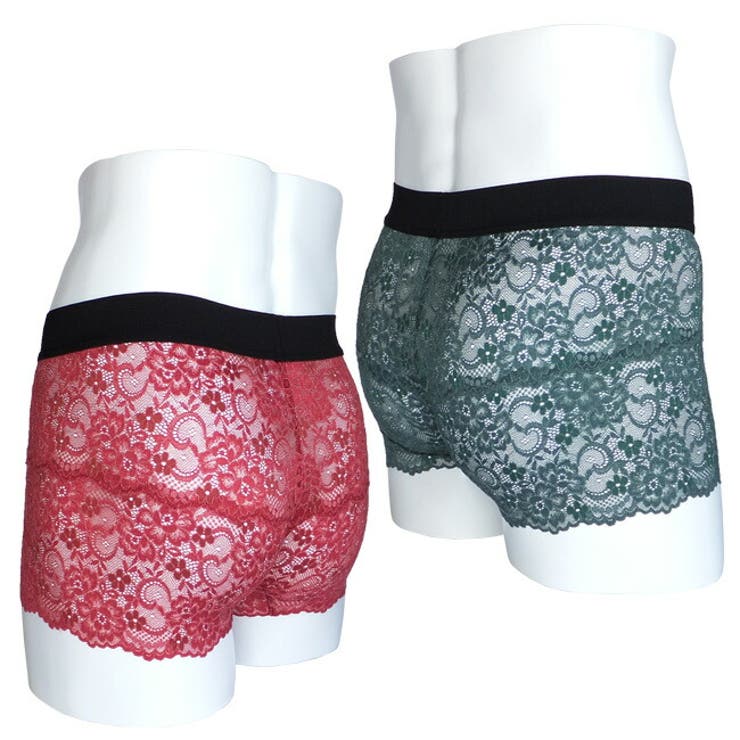 【REVEC】ソフトで肌触りが優しい花柄ストレッチレース シリーズ ボクサーパン… | 神戸発ランジェリーショップ bon-KOBE  | 詳細画像11 