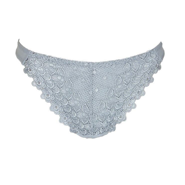 グレー | モノトーンカシュクールTバックショーツ | 神戸発ランジェリーショップ bon-KOBE 