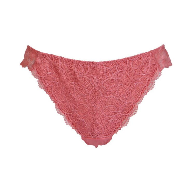 カメリアピンク | モノトーンカシュクールTバックショーツ | 神戸発ランジェリーショップ bon-KOBE 