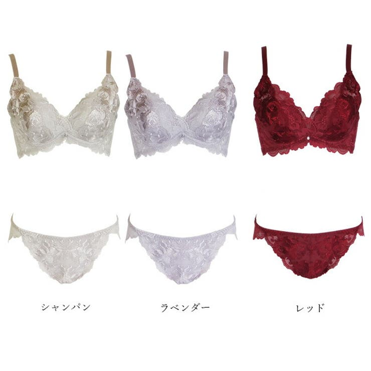 モノトーンカシュクールブラショーツセット | 神戸発ランジェリーショップ bon-KOBE  | 詳細画像9 