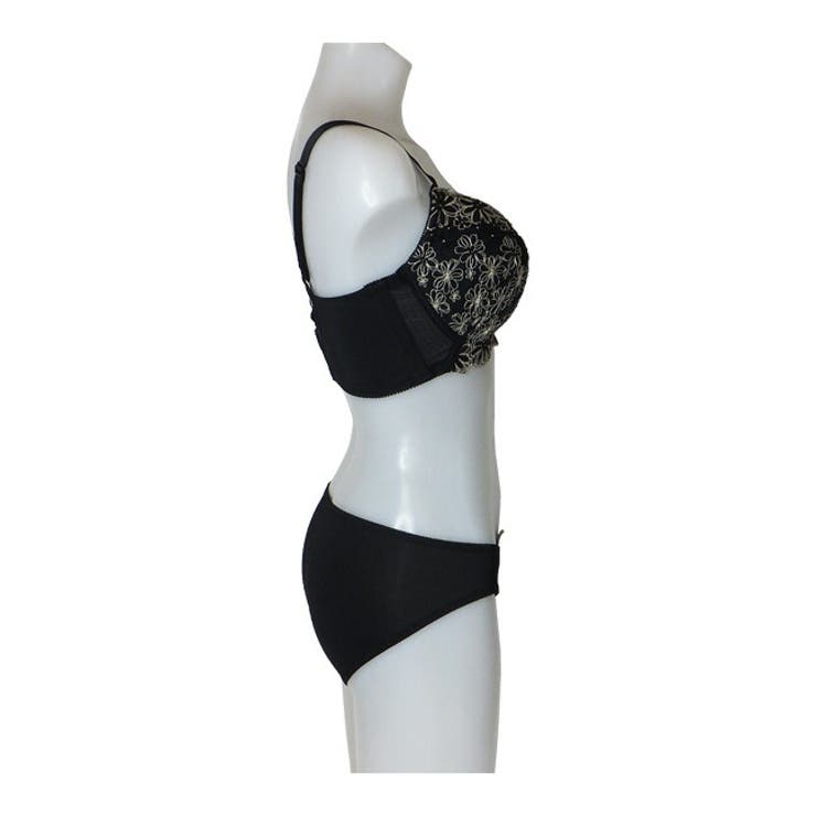 大きいサイズのカシュクール型ブラショーツセット | 神戸発ランジェリーショップ bon-KOBE  | 詳細画像4 