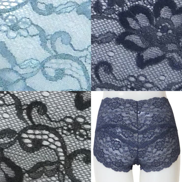 【BonRevaire】ソフトで肌触りが優しい花柄ストレッチレース シリーズ フ… | 神戸発ランジェリーショップ bon-KOBE  | 詳細画像12 