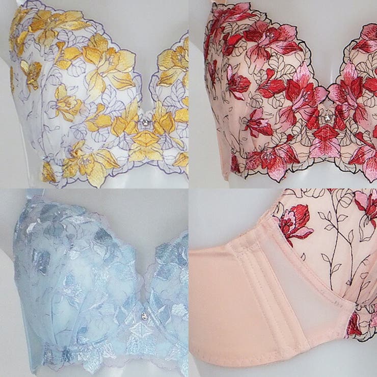 大きいサイズのカシュクールブラショーツセット | 神戸発ランジェリーショップ bon-KOBE  | 詳細画像5 