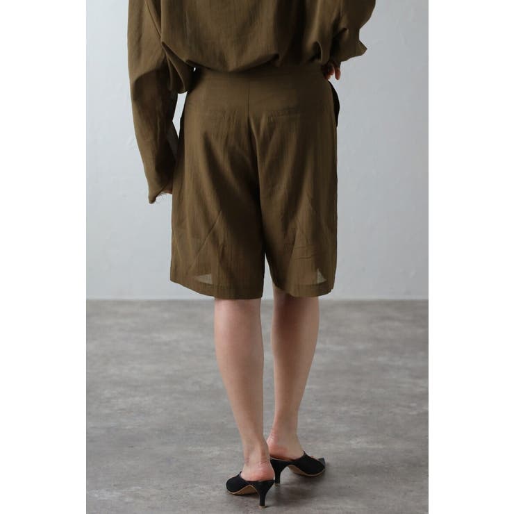 [SET]シアークルーネックプルオーバーブラウス×タックショーツ 11 0040… | BONJOUR SAGAN | 詳細画像11 