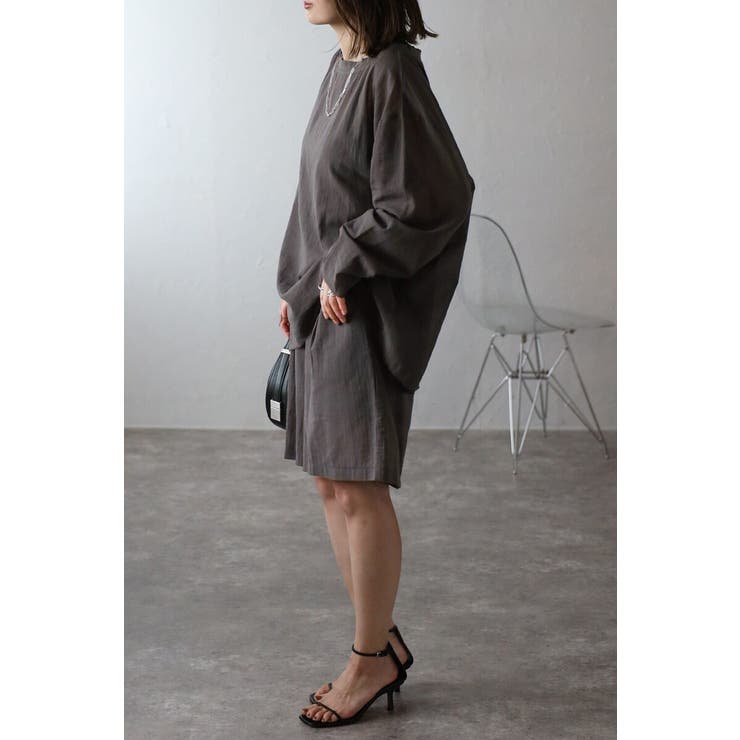 [SET]シアークルーネックプルオーバーブラウス×タックショーツ 11 0040… | BONJOUR SAGAN | 詳細画像23 