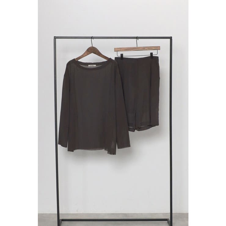 [SET]シアークルーネックプルオーバーブラウス×タックショーツ 11 0040… | BONJOUR SAGAN | 詳細画像37 